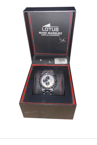 Día Del Padre Reloj Lotus Marc Márquez 18234/1 Hombre | Metal Negro Negro (Usado)