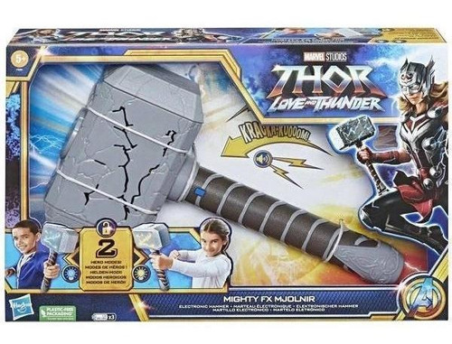 Martelo Eletronico Thor De Thor Love E Thunder Hasbro F3359