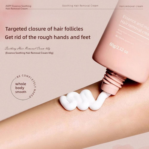 Crema De Depilación, Eliminación Del Vello Corporal Completo