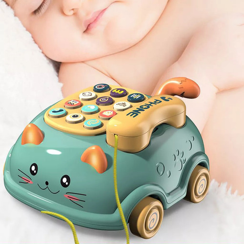 Teléfono Simulado Para Niños Bebé De Juguete A
