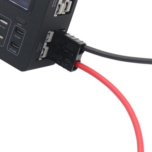Cable Adaptador De Batería, Terminal Tipo O De 8 Awg Y 50 A