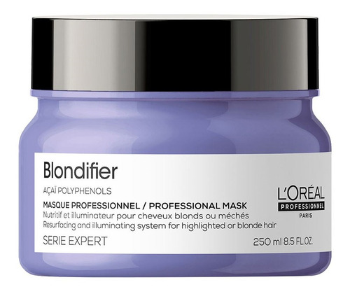 Imagen 2 de 6 de Máscara Blondifier Para Cabellos Rubios Loreal Pro 250 Ml