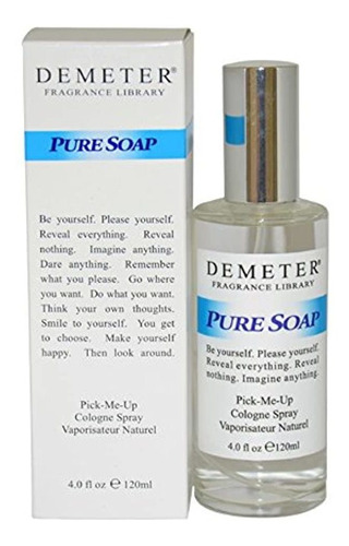 Demeter Pure Soap Mujeres Colonia Spray, 4 Onzas