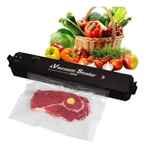 Comprar Máquina Seladora Alimentos Á Vácuo Portátil Doméstica Embala Cor Preto 110V