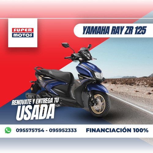 Yamaha Ray 125 Zr Financiacion 100% Entrega Inmediata !!