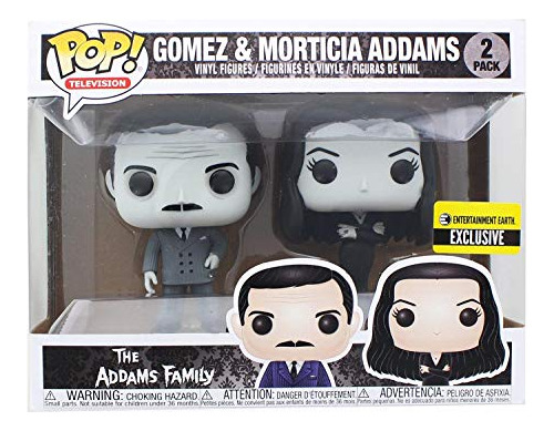 Funko Pop! Tv: Los Addams Familia Morticia Y Gomez Xz45z