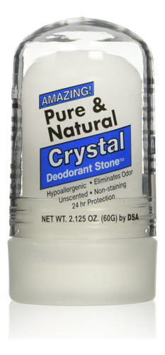 Thai Deodorant Stone Mini Barra De Cristal Puro Y Natural, .
