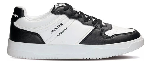 Zapatillas Jaguar 4305 color negro/blanco - adulto 40 AR