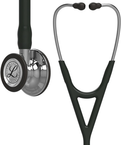 Estetoscopio 3m Littmann Cardiology Iv 6177 Preto Espelhado