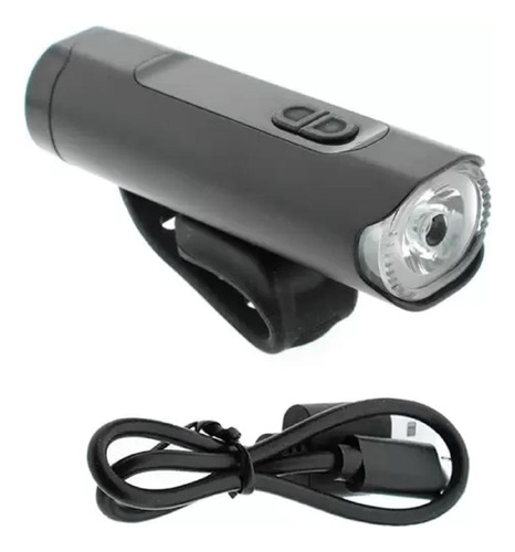 Farol Absolute Prime 200 Lumens Bicicleta Usb Recarregavel