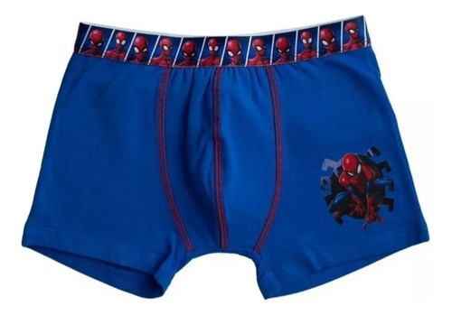 Boxer Algodón Spiderman Talla 8 Pack X3