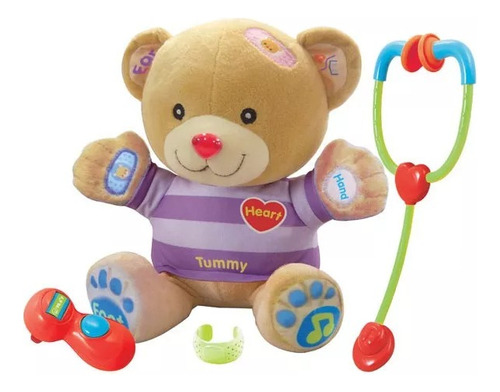 Care & Learn Teddy Time For A Checkup Osito Vtech Ingles