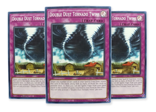 Yugi-oh! Double Dust Tornado Twins Pote-en080 Comun