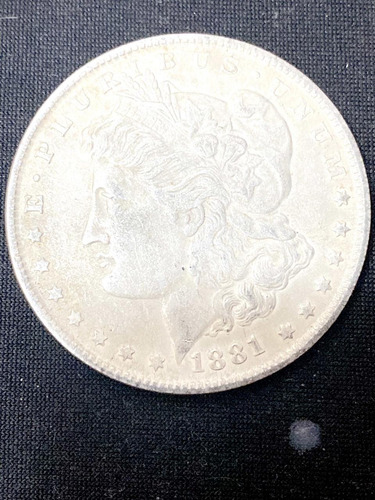 Dólar De Plata Morgan 1881 (Usado)