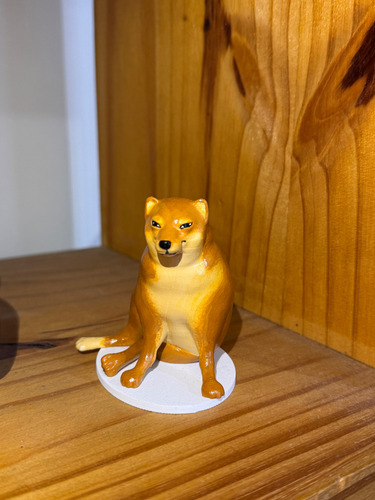 Figura Swole Doge Vs Cheems Meme