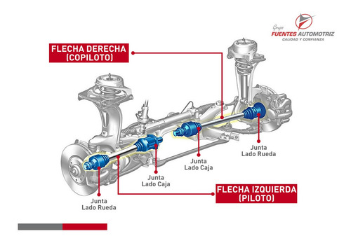 Flecha Completa Pil Np300 Frontier 4x4 2.5 2022 S/abs