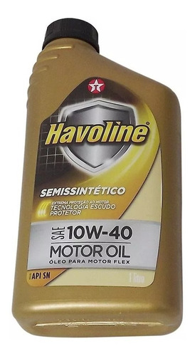Imagem 5 de 10 de 1 Litro Óleo Motor Havoline 10w40 Semi Sintético