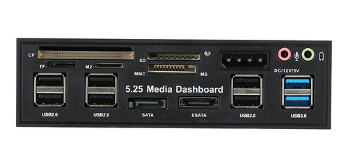 Multi-función Usb 3.0 Hub Esata Puerto Interno Tarjeta