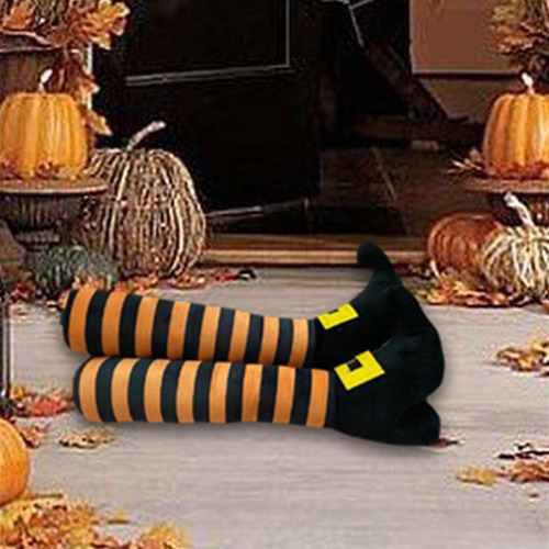 X 1 Par De Halloween Wicked Witch Legs Prop Witch Prop