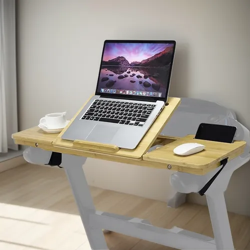 Mesa De Computadora Para Caminadora, Madera, Bandeja Ajustab