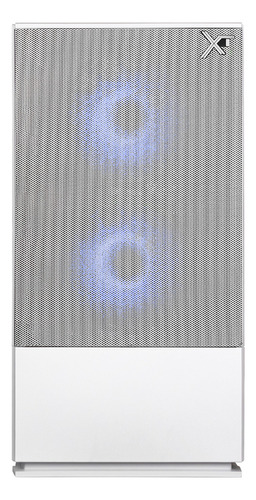Gabinete Gamer Xtreme Pc Gaming Air Flow Cxtb701wt Mini Torre Micro Atx/itx Fan 3x120mm Mesh Cristal Templado Argb Blanco