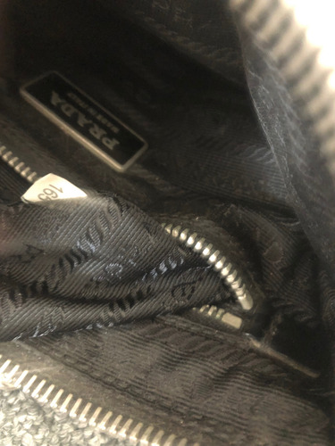 Cartera Prada Original Mini Bag Made In Italy Cuero Nylon (Usado)