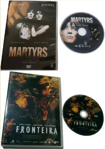 Dvds Martyrs 2008 - A Fronteira 2007 - Direção Xavier Gen