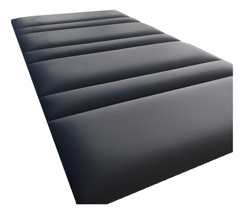 Cabeceira Estofada Adesiva 160 Cm X 70 Cm Suede Veludo - Cinza 22