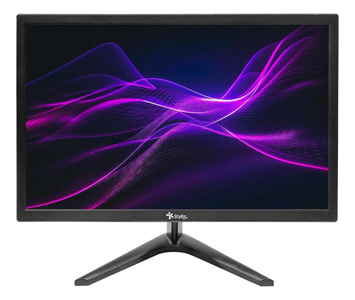 Monitor Stylos Stpmot3b Led 19  Negro Vga/hdmi 60hz 5ms