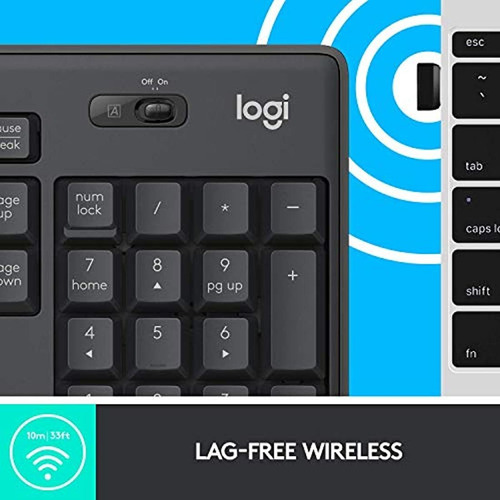 Imagen 5 de 7 de Combo De Mouse Y Teclado Inalámbrico Con Tecnología