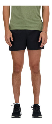 Short Hombre New Balance Sport Essentials Negro