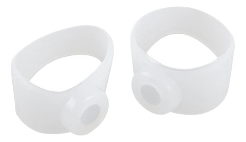 - 4 Par De Anillos Magnéticos De Silicona Para Los Dedos Del