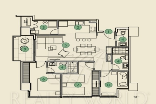 Imagen 2 de 2 de Departamentos En Venta Monterrey Centro