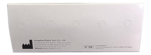 Realy Tech Kit De 5 Pruebas Rapidas Covid + F. A/b