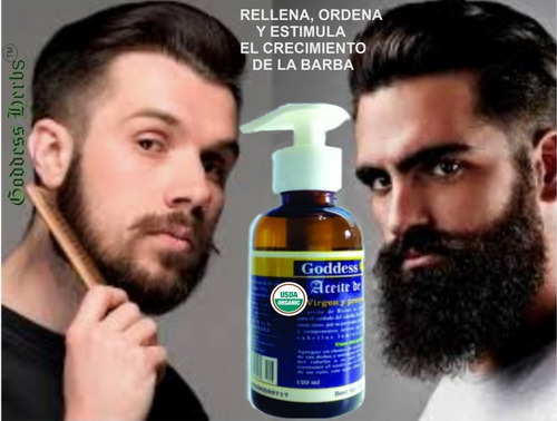 Pack Aceites Para Barba, Estimula Poblacion, Nutre Y Fortale