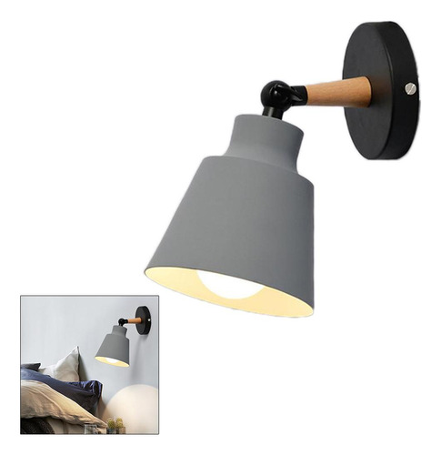 Lámpara De Pared Led Moderna Lámpara De Techo Gris