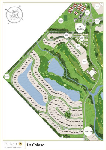 Imagen 7 de 7 de Lote Al Golf Venta La Calesa Pilará - Pilar