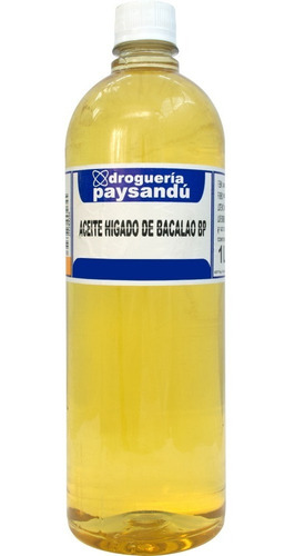 Aceite De Hígado De Bacalao - 1 L