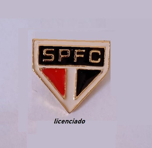 1 Pin Botton Broche São Paulo Clube Futebol - Licenciado