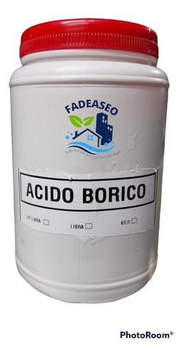 Acido Bórico 1 Kilo - Kg a $19500