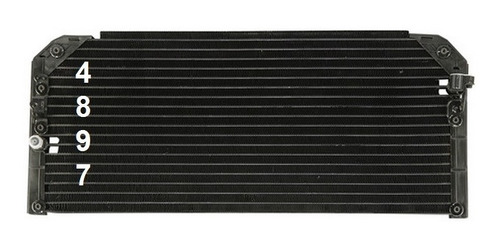 Condensador De Aire Acondicionado Toyota Corolla 1998 - 2002