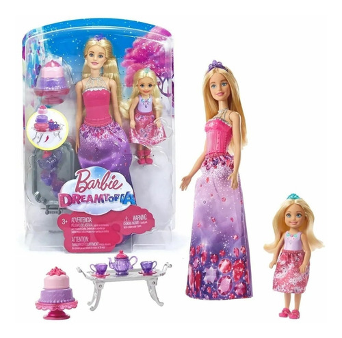 Barbie Villa Caramelo Princesa Y Chelse - Juego De Té Mattel