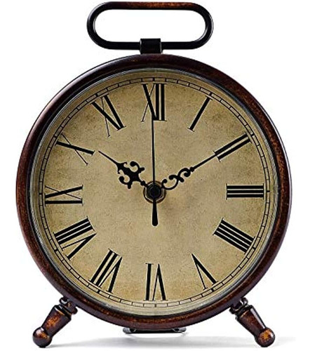 Konigswerk Reloj De Mesa De 8 Pulgadas, Reloj De Escritorio 