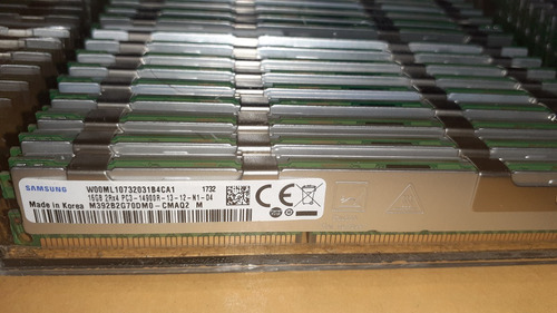 Imagen 1 de 4 de Memoria Ram Samsung 16gb Ddr3-1866 Mhz Pc3-14900 Ecc Sdram