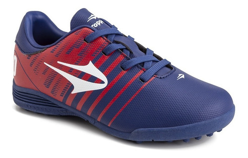 Imagen 2 de 6 de Botines Topper Kaiser Rojo De Fútbol Unisex Para Niños