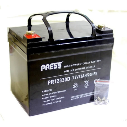 Oferta Liquidacion Bateria Gel De 12 Volt 33 Ah Press