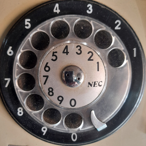 Imagem 7 de 10 de Telefone Ramal Antigo Nec Sem Testar Tomada Estragada
