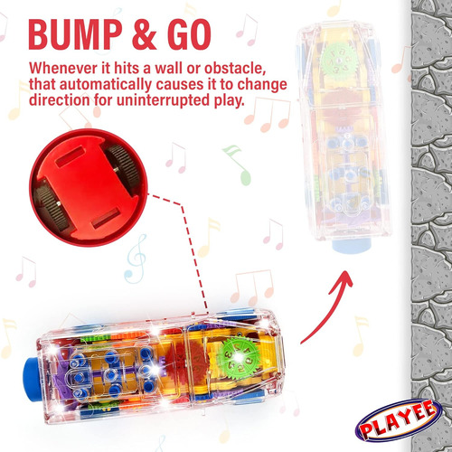 Suv Bump And Go Off Road Vehículo Con Engranajes Móviles - J