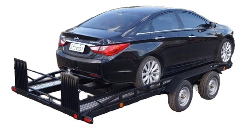 Projeto Reboque Carretinha Com Rampa De 2 Eixos