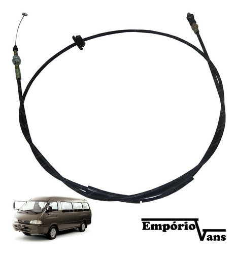 Imagem 1 de 4 de Cabo Acelerador Kia Besta Gs 2.7 3.0 2040mm